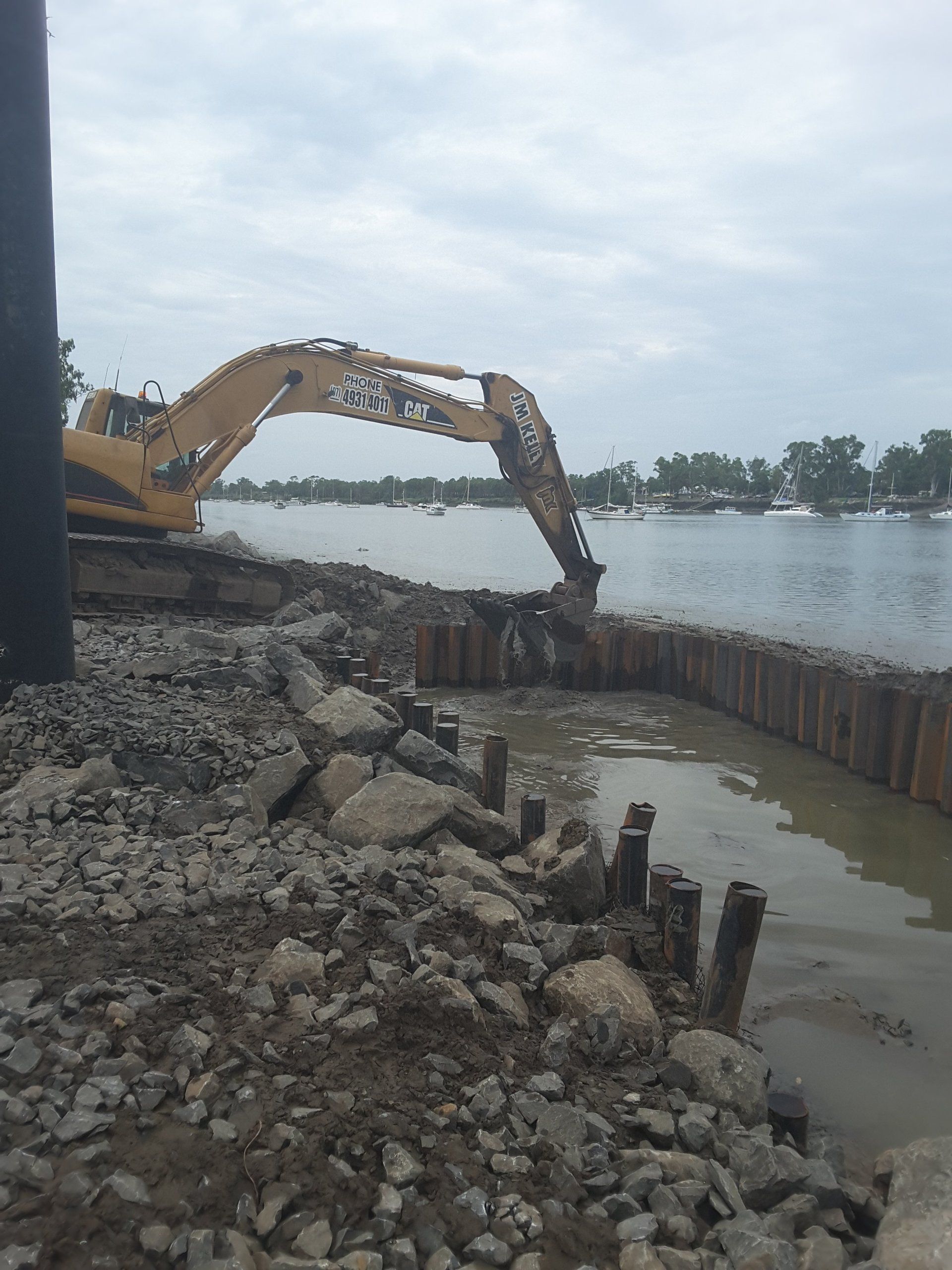 Boat Ramp Stabilisation — Southeast QLD — East Coast Group of Companies