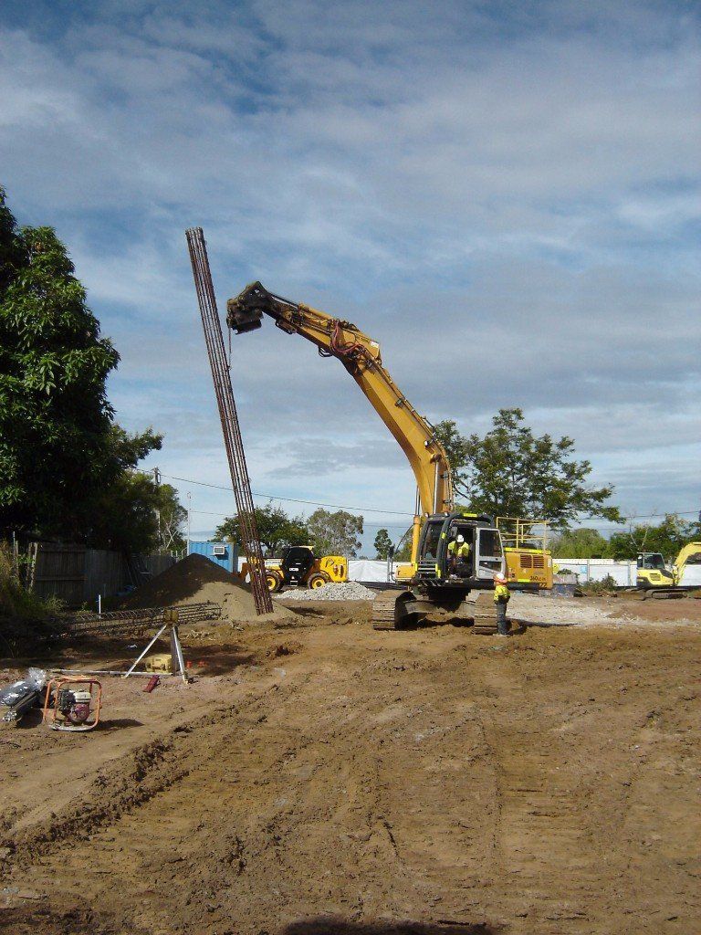 Inserting Steel Frame — Southeast QLD — East Coast Group of Companies
