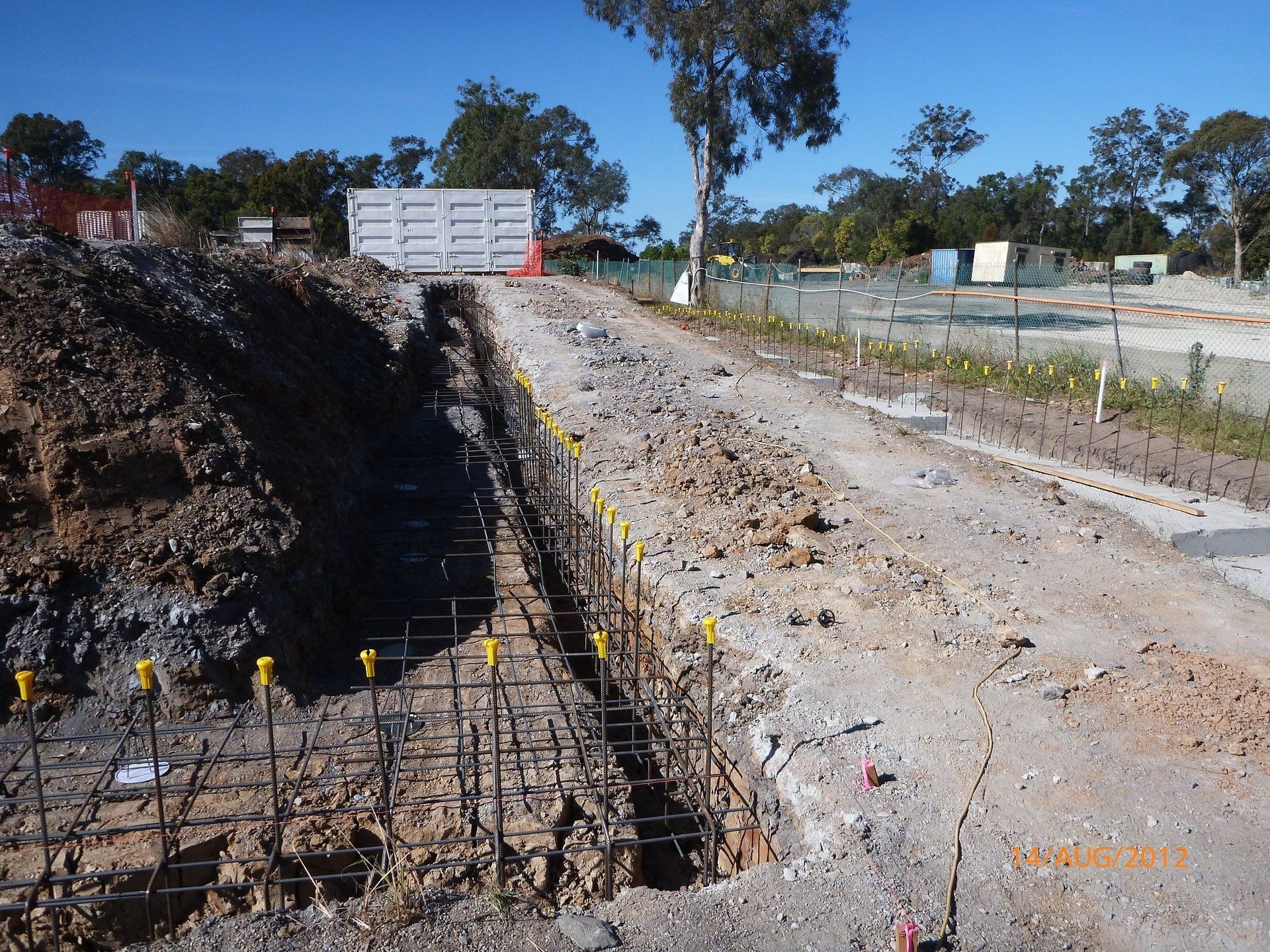 Retaining Wall Footings — Southeast QLD — East Coast Group of Companies
