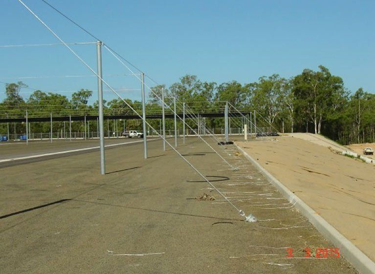 Done Installing Tension Piles — Southeast QLD — East Coast Group of Companies