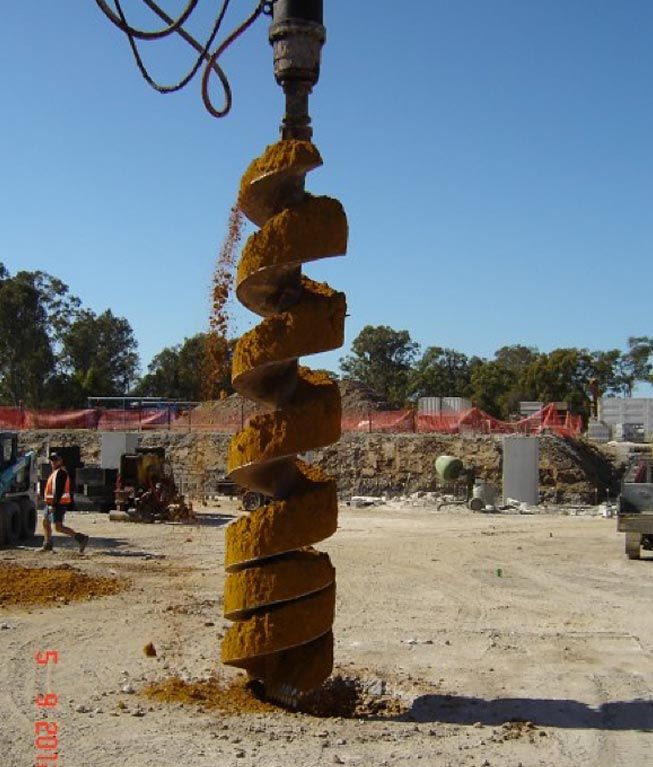 Stack of Bored Concrete Piles — Southeast QLD — East Coast Group of Companies