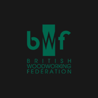 British Woodworking Federation logo on a dark background