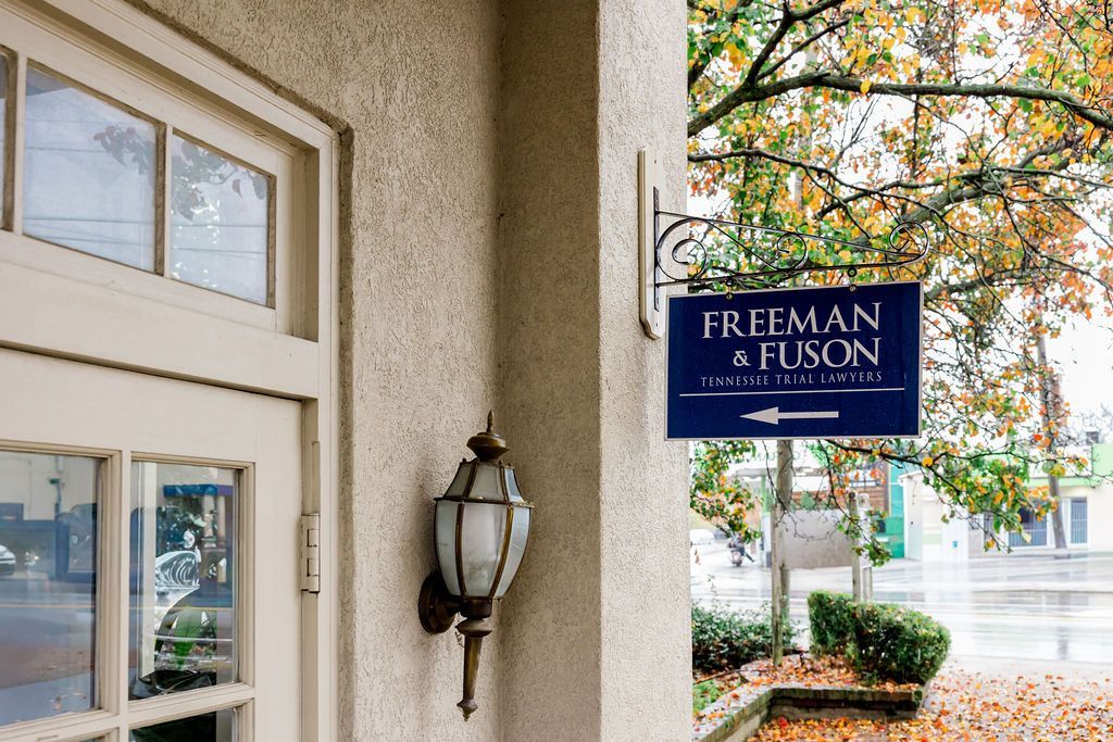 Freeman & Fuson law office exterior, 2126 21st Ave S, Nashville TN