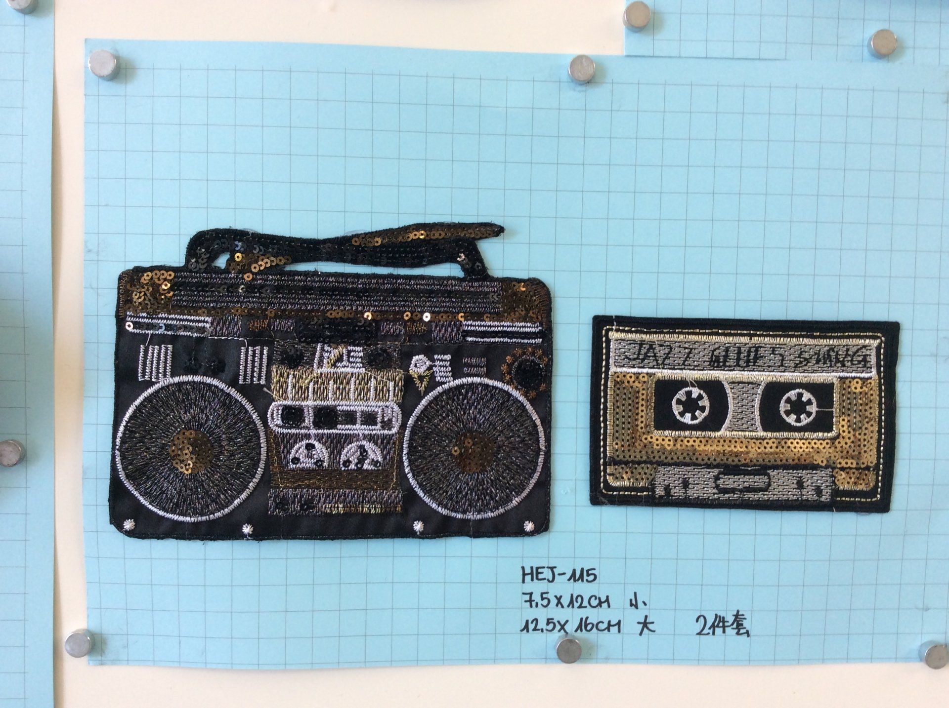 Accessori moda applicazioni con glitter - Prato (PO)