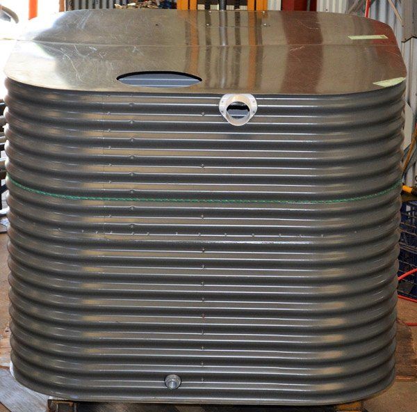 Corrugated Steel Rainwater Storage Tanks Tomerong NSW