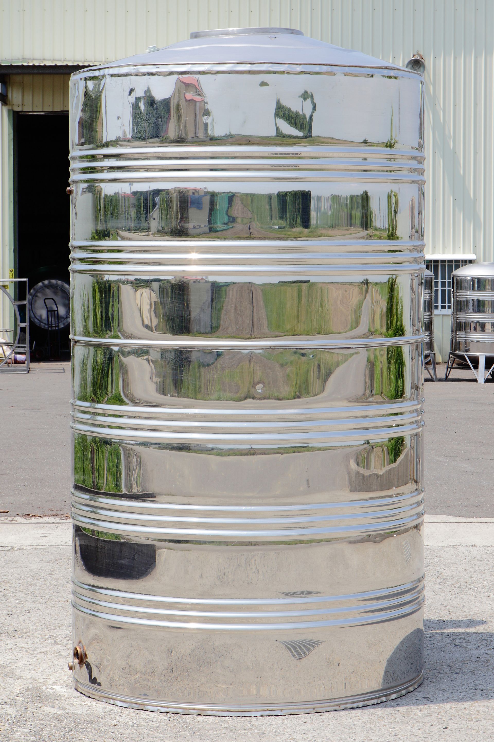 Steel water tower tank from a trusted water tank supplier for durable and safe water storage.