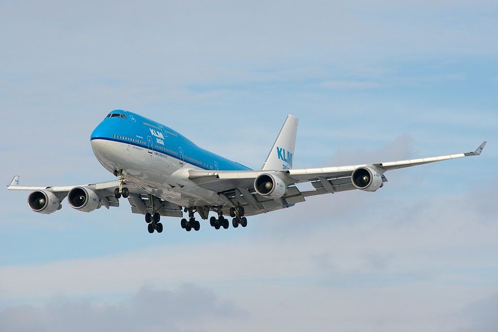 KLM Boeing 747 Curaçao