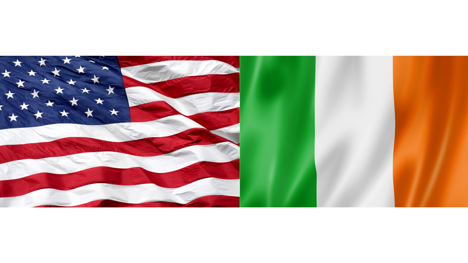 A close up of an american flag waving in the wind