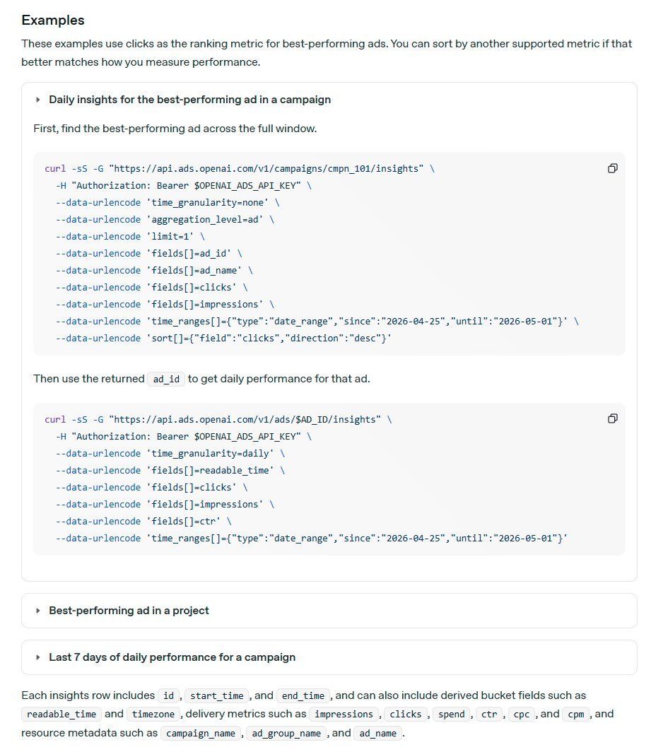 Screenshot of code examples in a documentation page with text and syntax-highlighted blocks