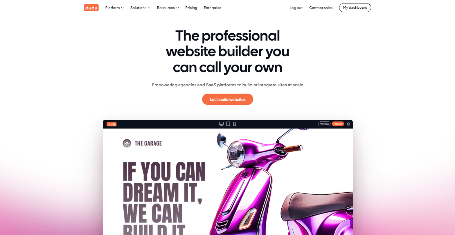 Duda Website Builder