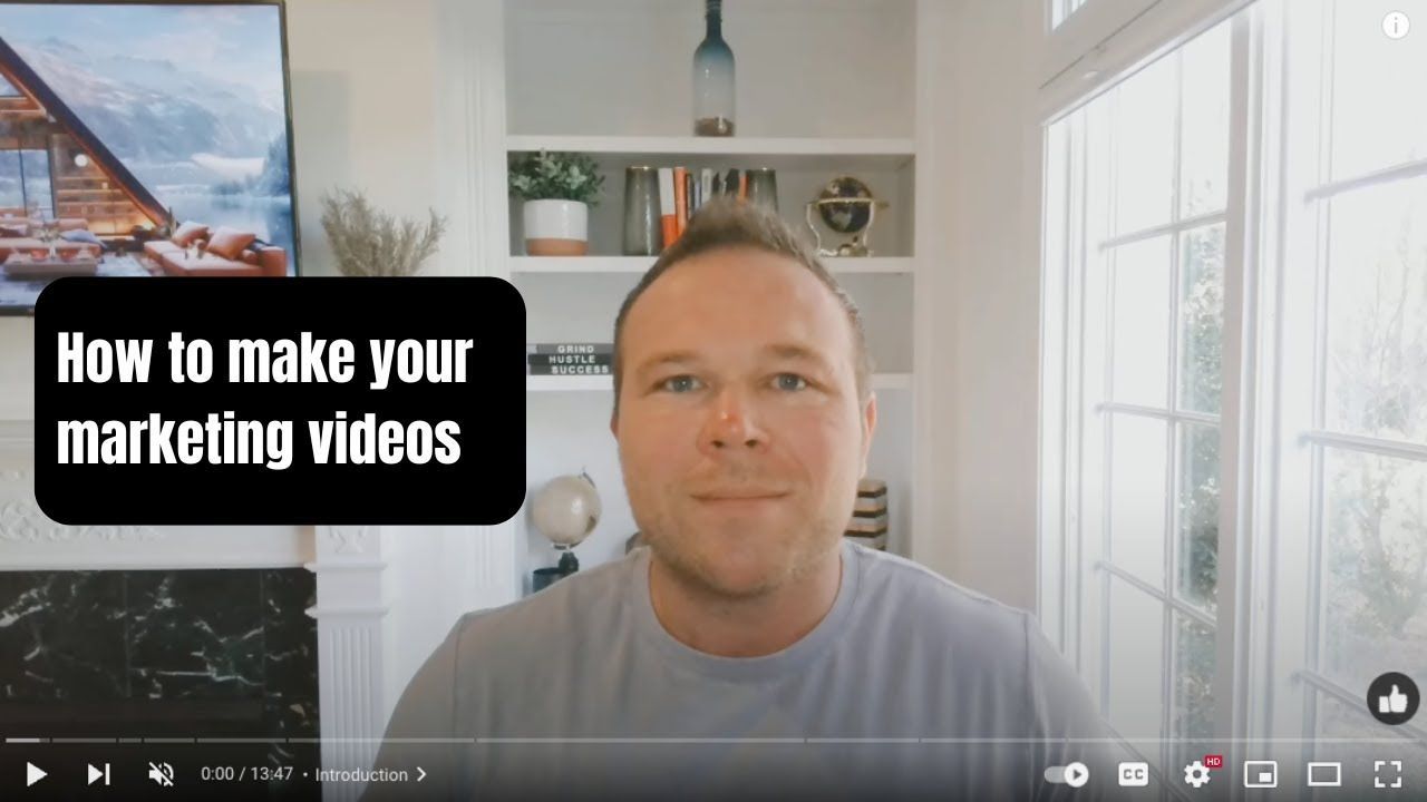 How to make a video for YouTube or your website