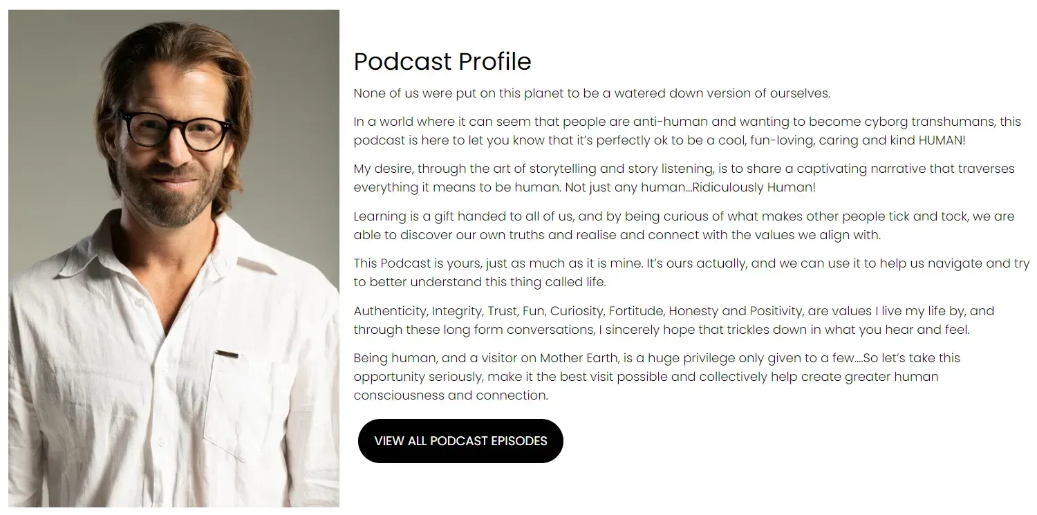 Gareth Martin Podcast Profile