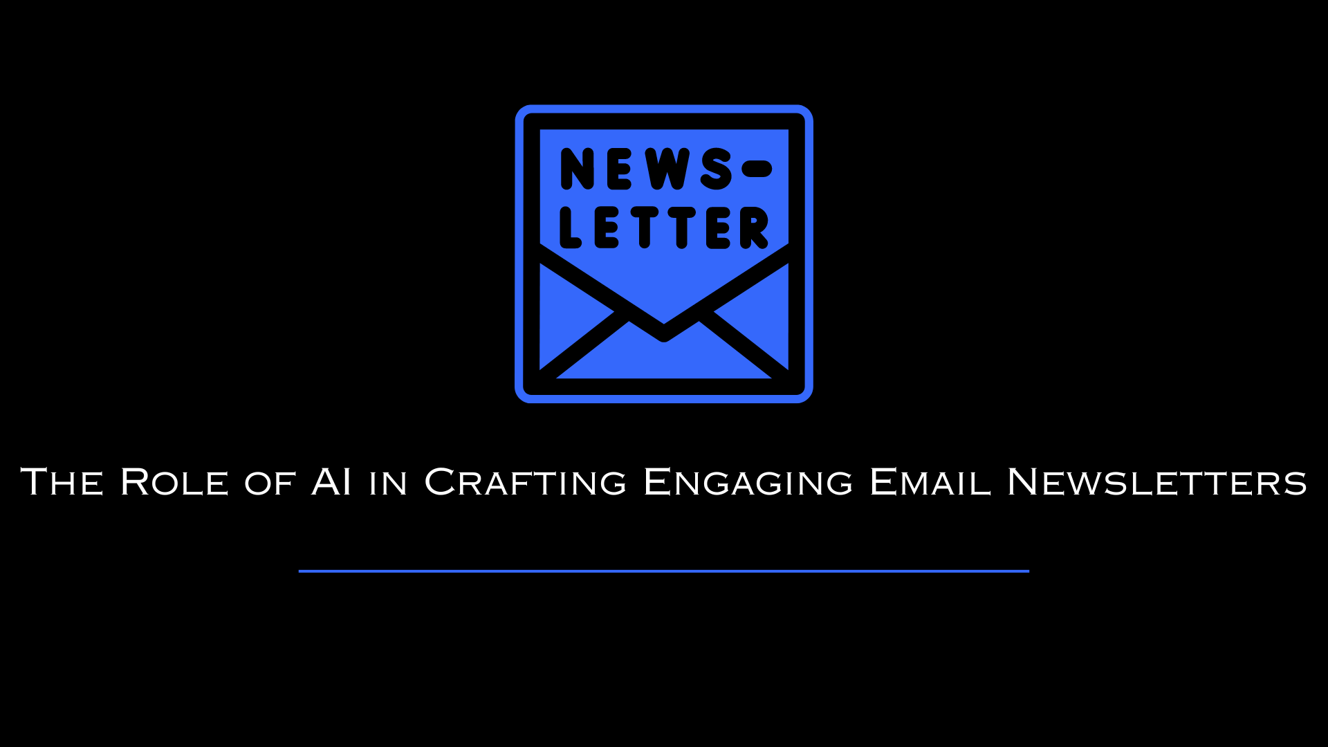 Crafting AI Newsletters