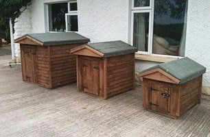 Small, medium and large dog kennels