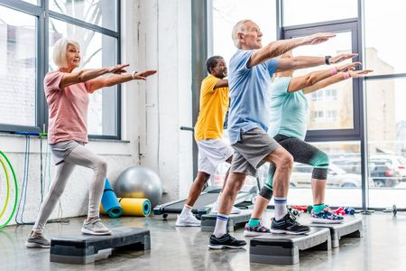 Adult Activities - Seniors Doing Exercise in Richmond, VA