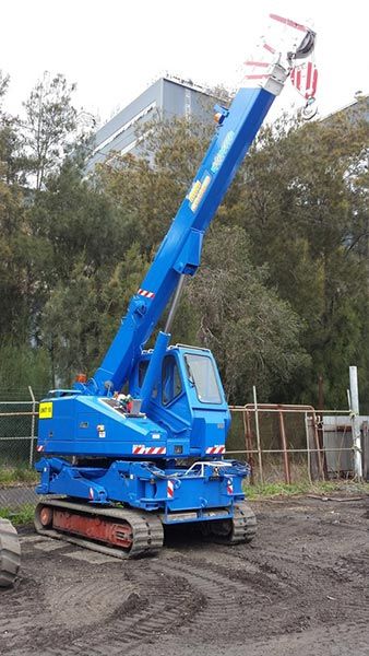 NISSHA NTC-L Mini Cranes & Crawler Cranes — Crane Hire  in Carrington, NSW