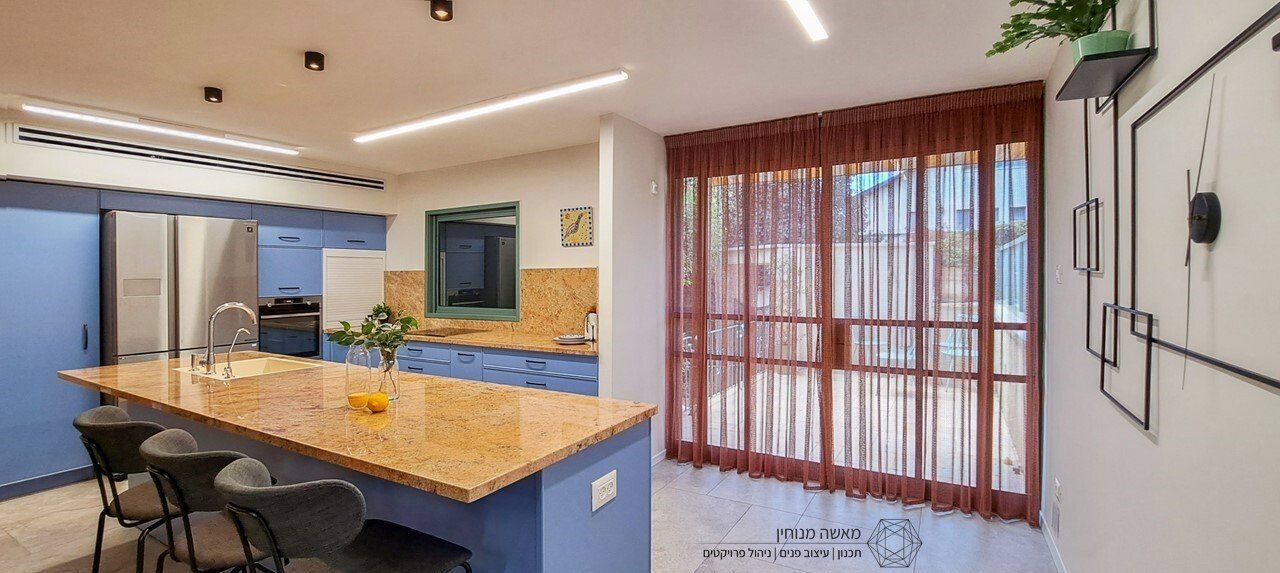 עיצוב פנים | עיצוב בית פרטי | עיצוב בית בהרצליה | שיפוץ מלא | מאשה מנוחין מעצבת פנים