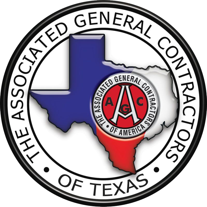 The logo for the associated general contractors of texas