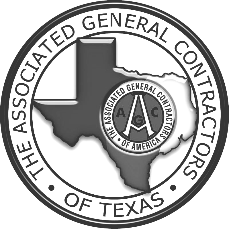 The logo for the associated general contractors of texas