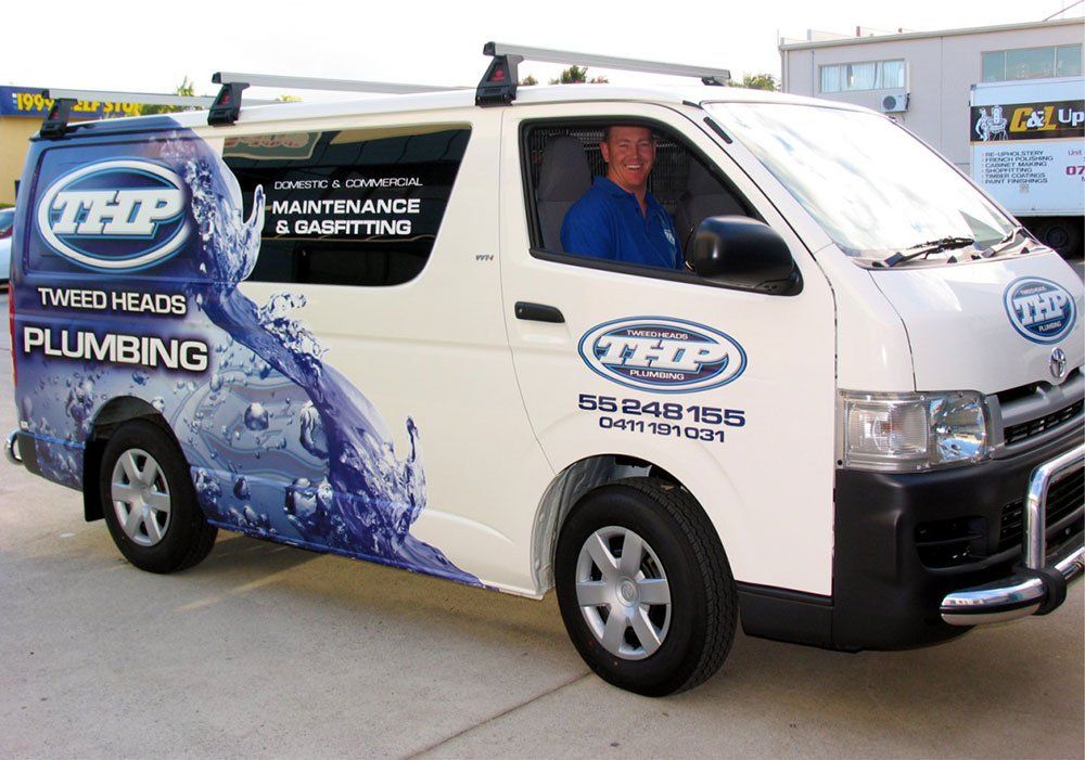 THP Vehicle Wrap Signage — Vehicle Wraps in Tweed Heads South, NSW