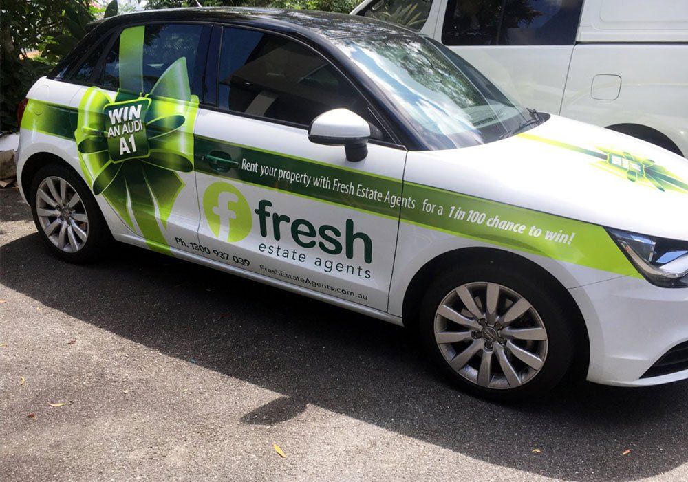 F Fresh Vehicle Wrap Signage — Vehicle Wraps in Tweed Heads South, NSW