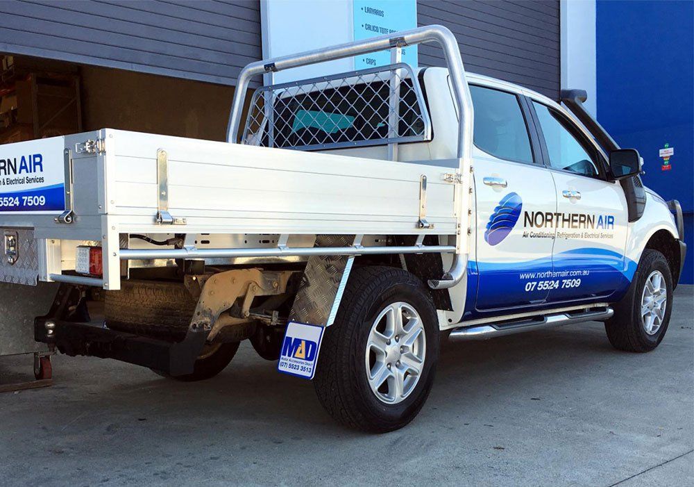 Northern Air Vehicle Wrap Signage — Vehicle Wraps in Tweed Heads South, NSW