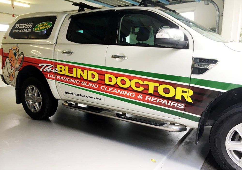 Blind Doctor Vehicle Wrap Signage — Vehicle Wraps in Tweed Heads South, NSW