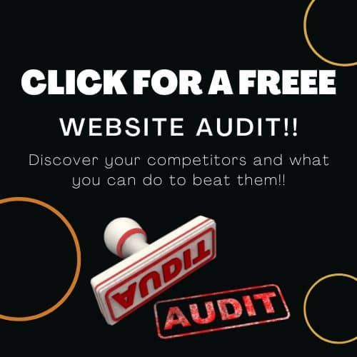 SEO Company San Diego audit stamp graphic for free website audit offer