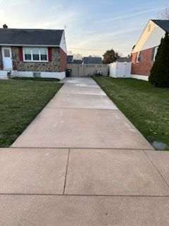 After Cleaning The Driveway | Wilmington, DE | Can-Man Exterior Cleaning
