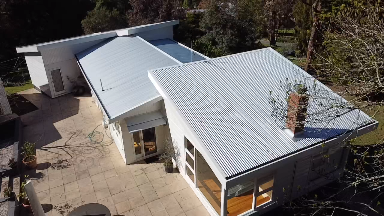 A Birdseye View Of A White House  — iFix Roofing Geelong In South Geelong, VIC