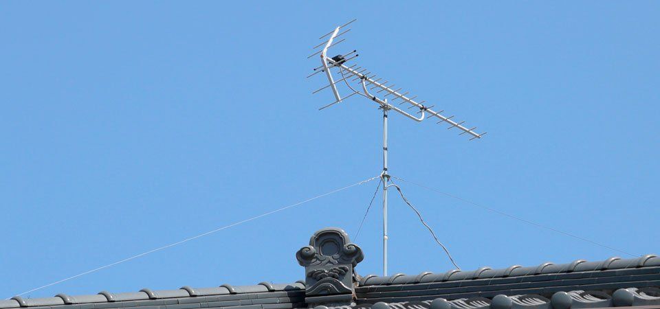 TV aerial installation