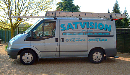 Satvision Company logo