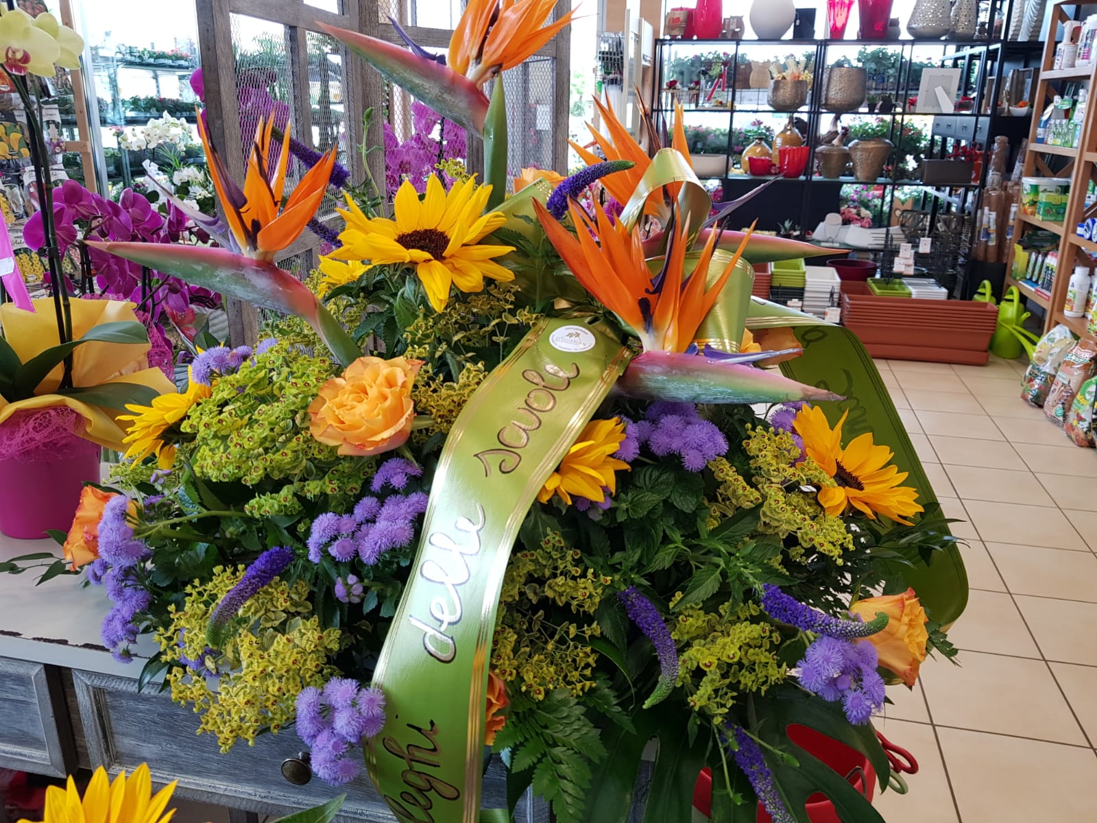 fiori per addobbi funebri