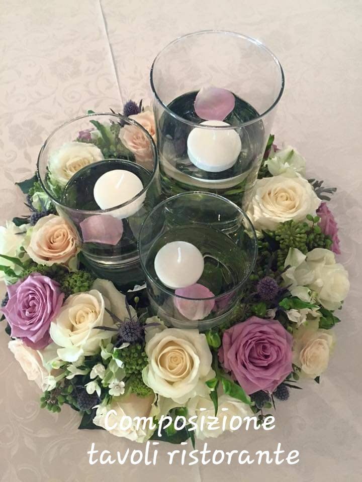 composizione floreale per il matrimonio