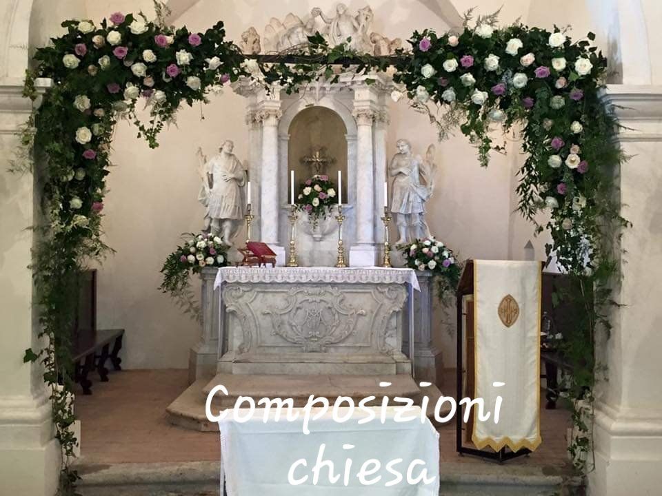 allestimento floreale per matrimonio