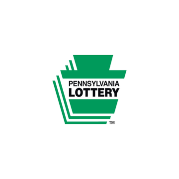 The pennsylvania lottery logo is a green cup with a hat on it.