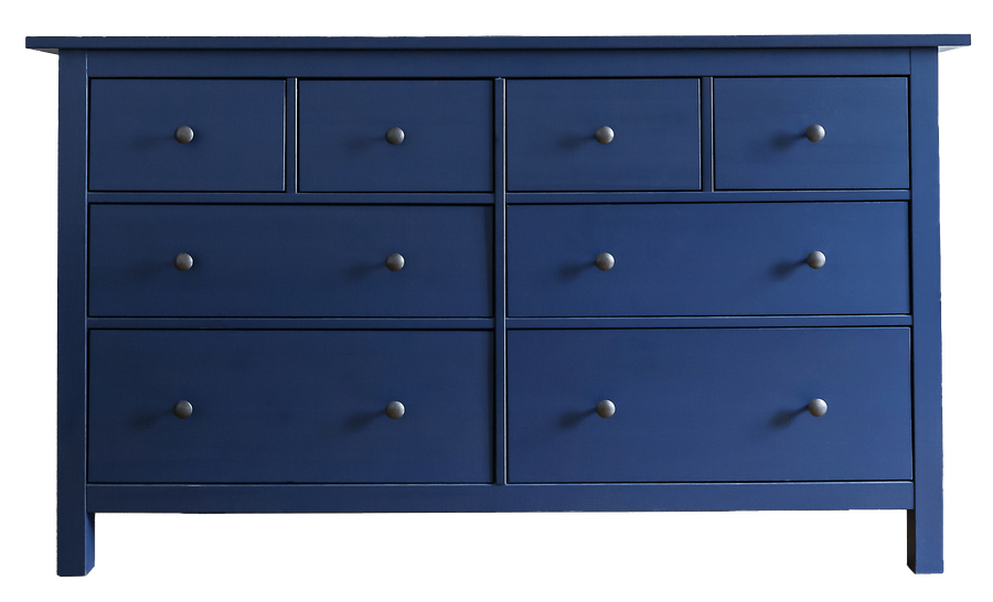 Blue wooden cabinet — College Station, TX — Quality Used Furniture