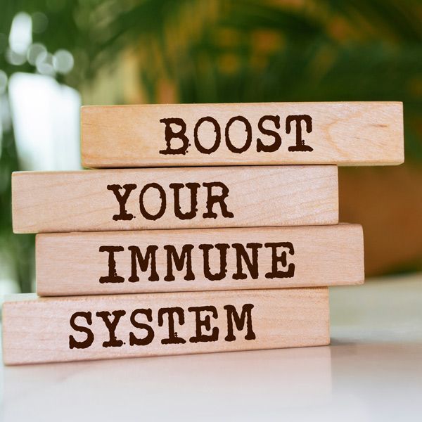 Wooden blocks stacked to read 