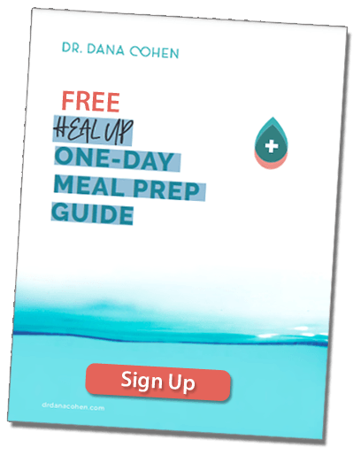 Free Heal Up One Day Meal Prep Guide