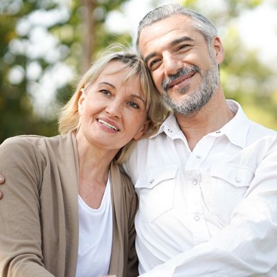 Healthy couple on the Health Harmony Program