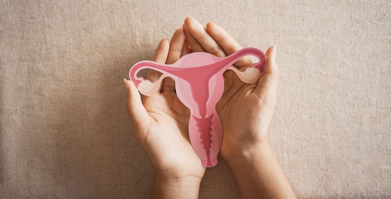 A woman holding a model of overies representing What You Have to Know About PCOS