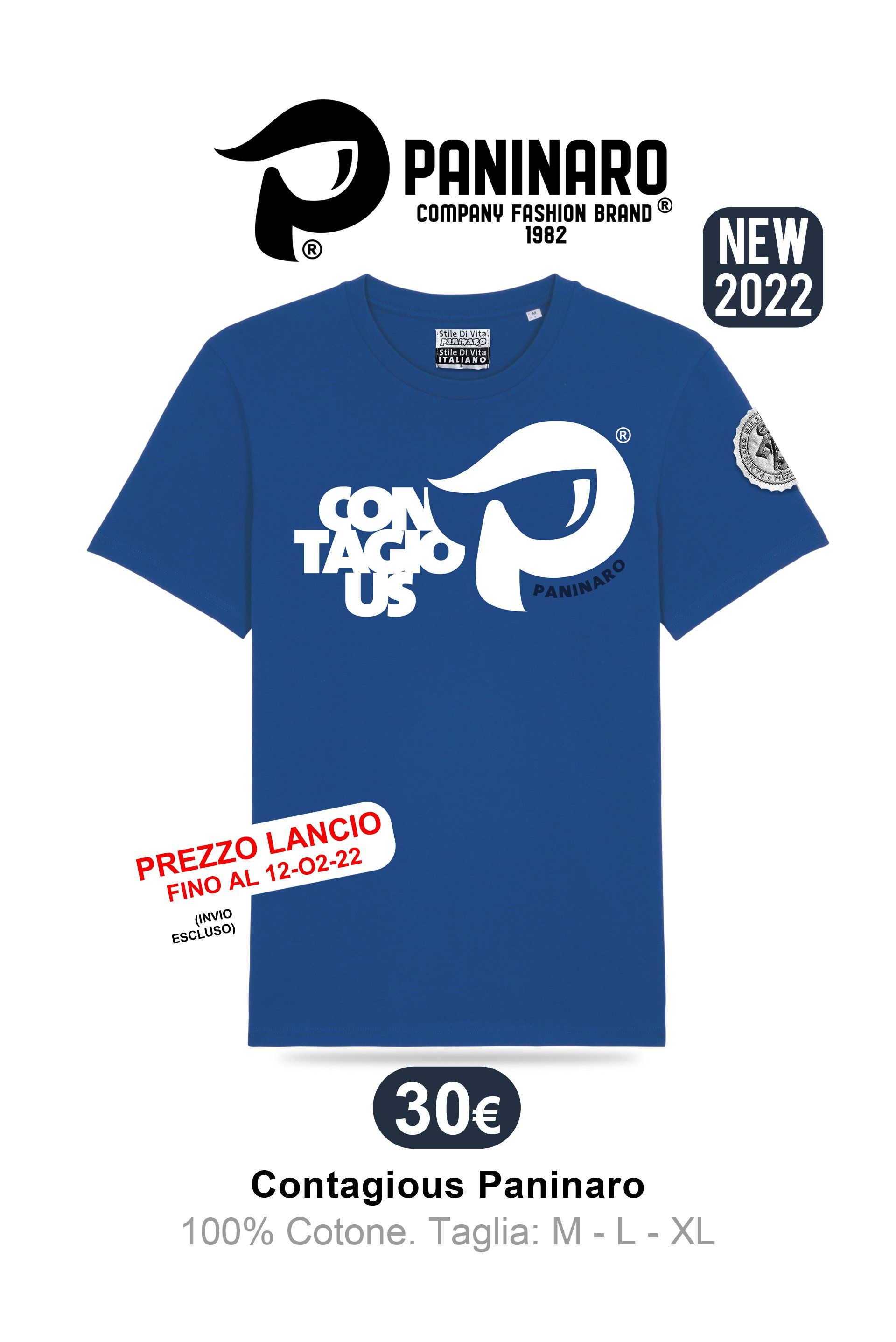 Paninaro Originale. Paninaro Contagious. www.paninaro.store