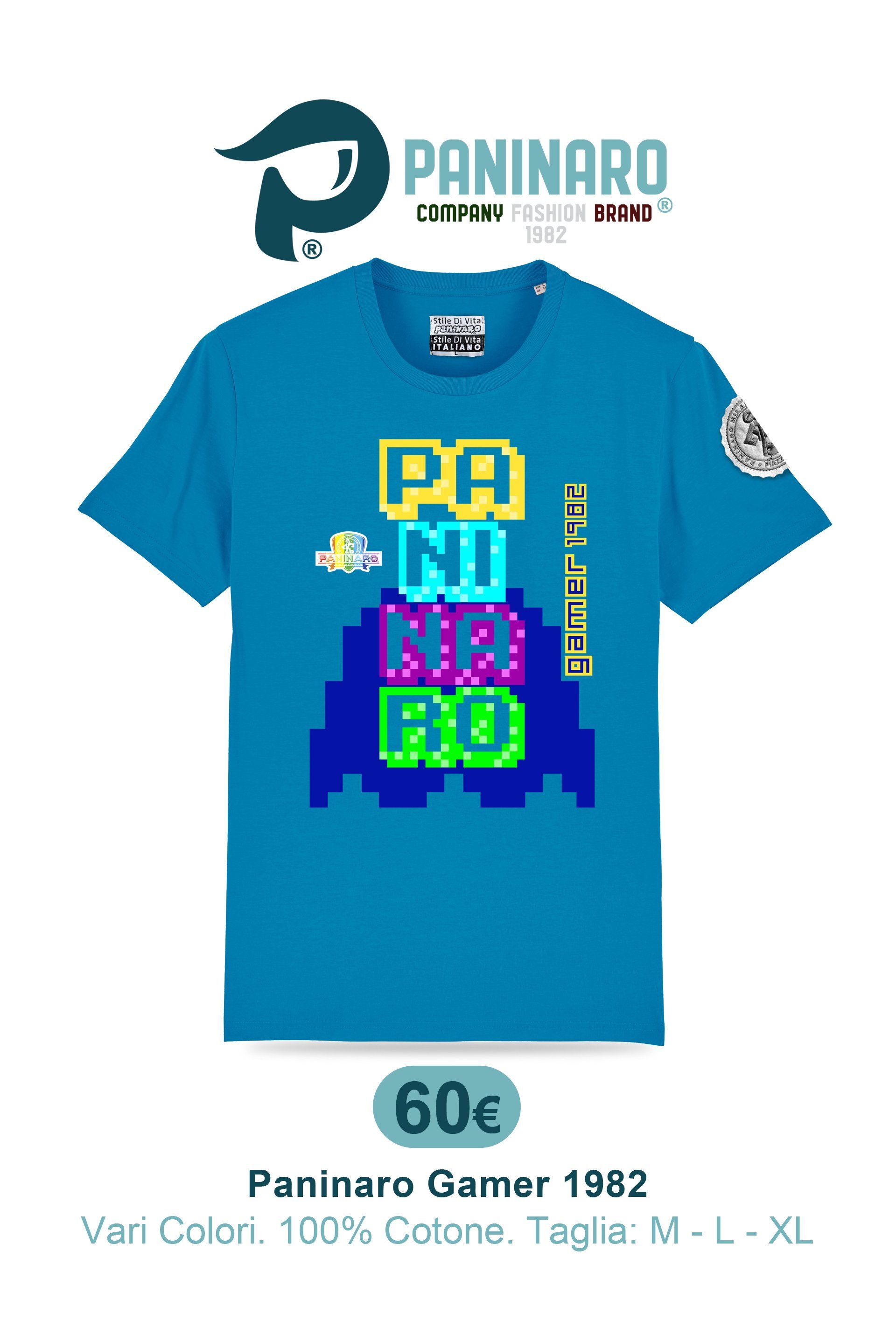 Paninaro Originale. Paninaro Gamer 1982. www.paninaro.store