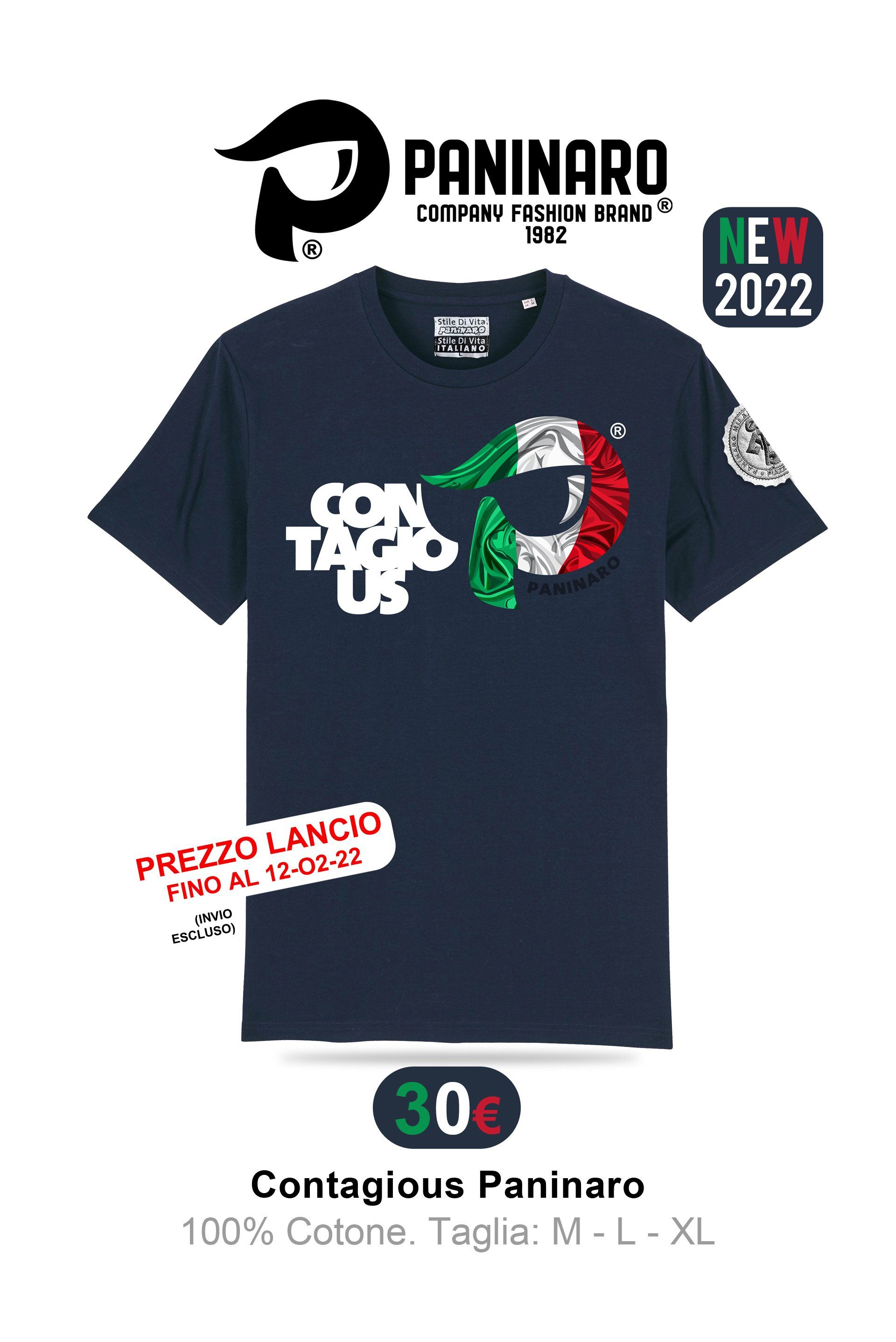 Paninaro Originale. Paninaro Contagious. www.paninaro.store
