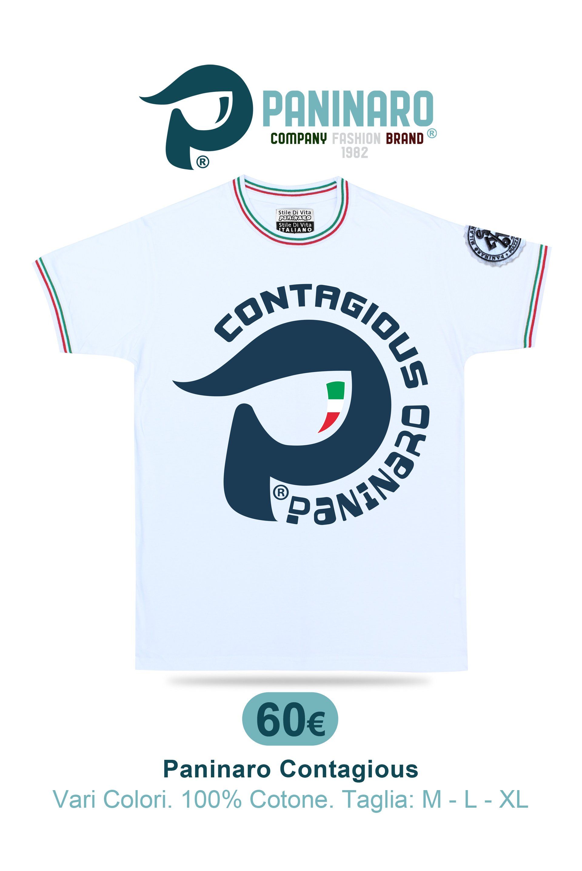 Paninaro Originale. Paninaro Contagious Italia. www.paninaro.store