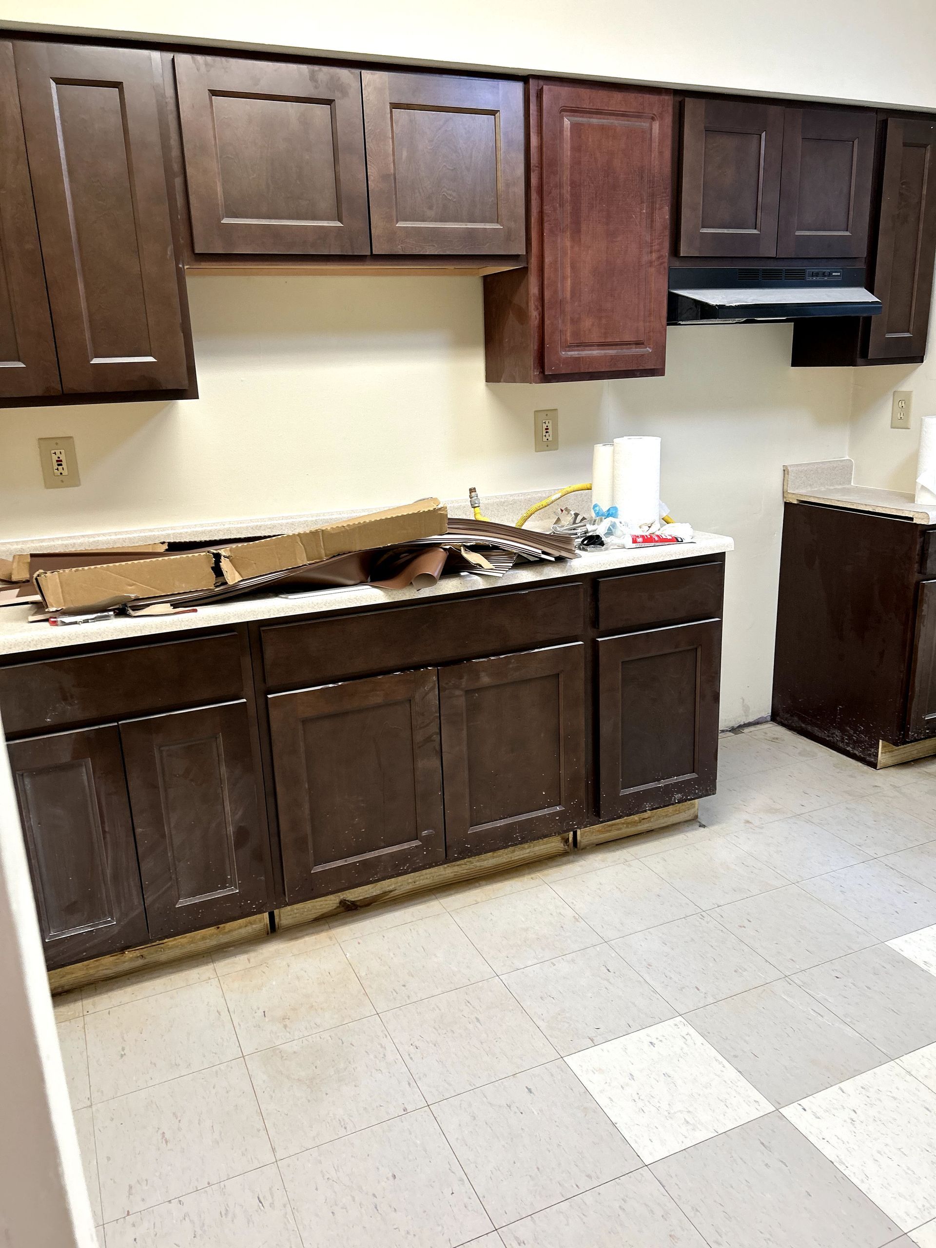 An after shot of a trauma cleanup in Ohio in progress by Kingdom Bio Recovery & Restoration