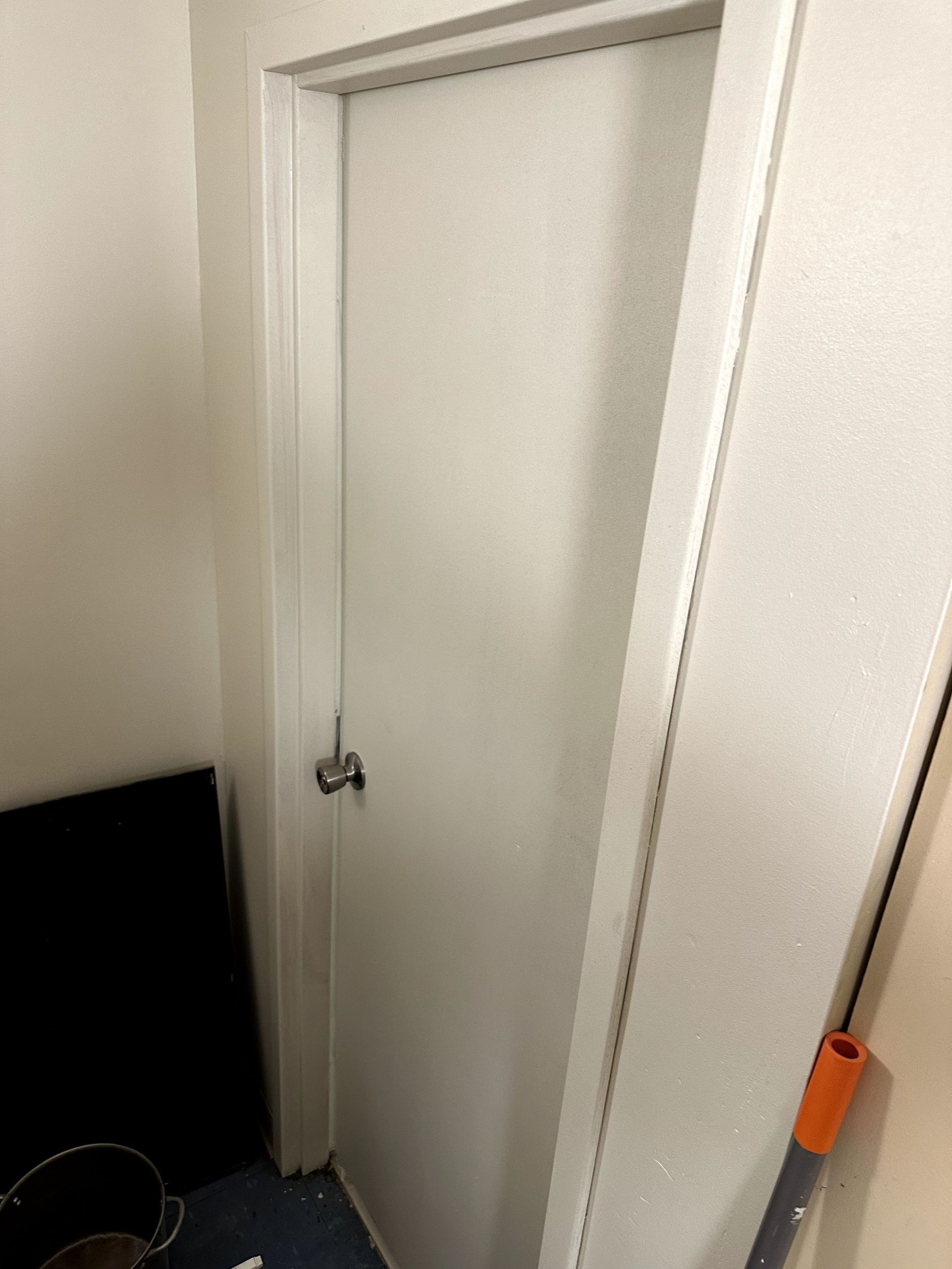 An after shot of a clean door from a crime scene cleanup in Ohio by Kingdom Bio Recovery & Restoration