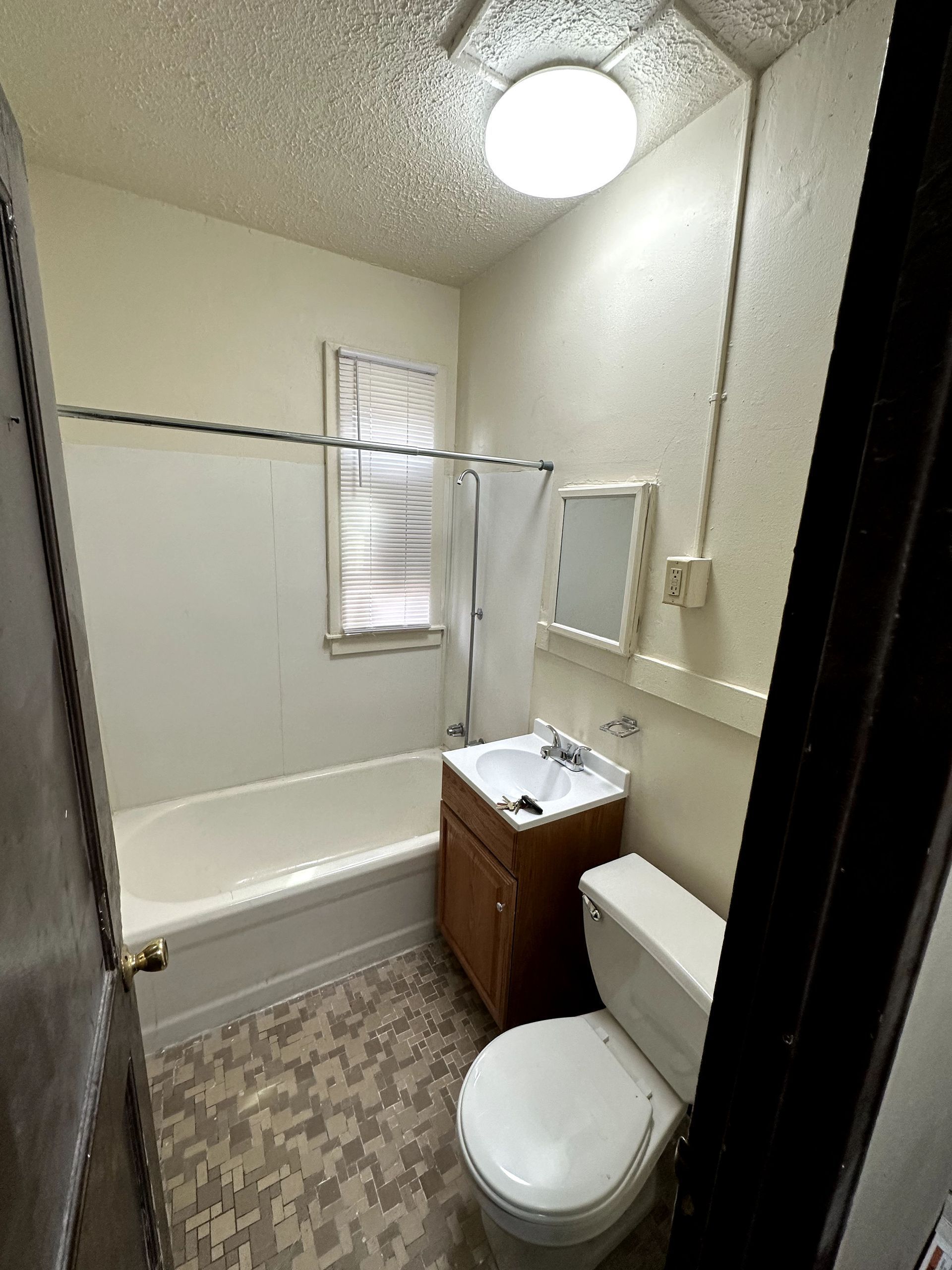 An after shot of a bathroom in a hoard cleanup in Pittsburgh, PA by Kingdom Bio Recovery & Restoration