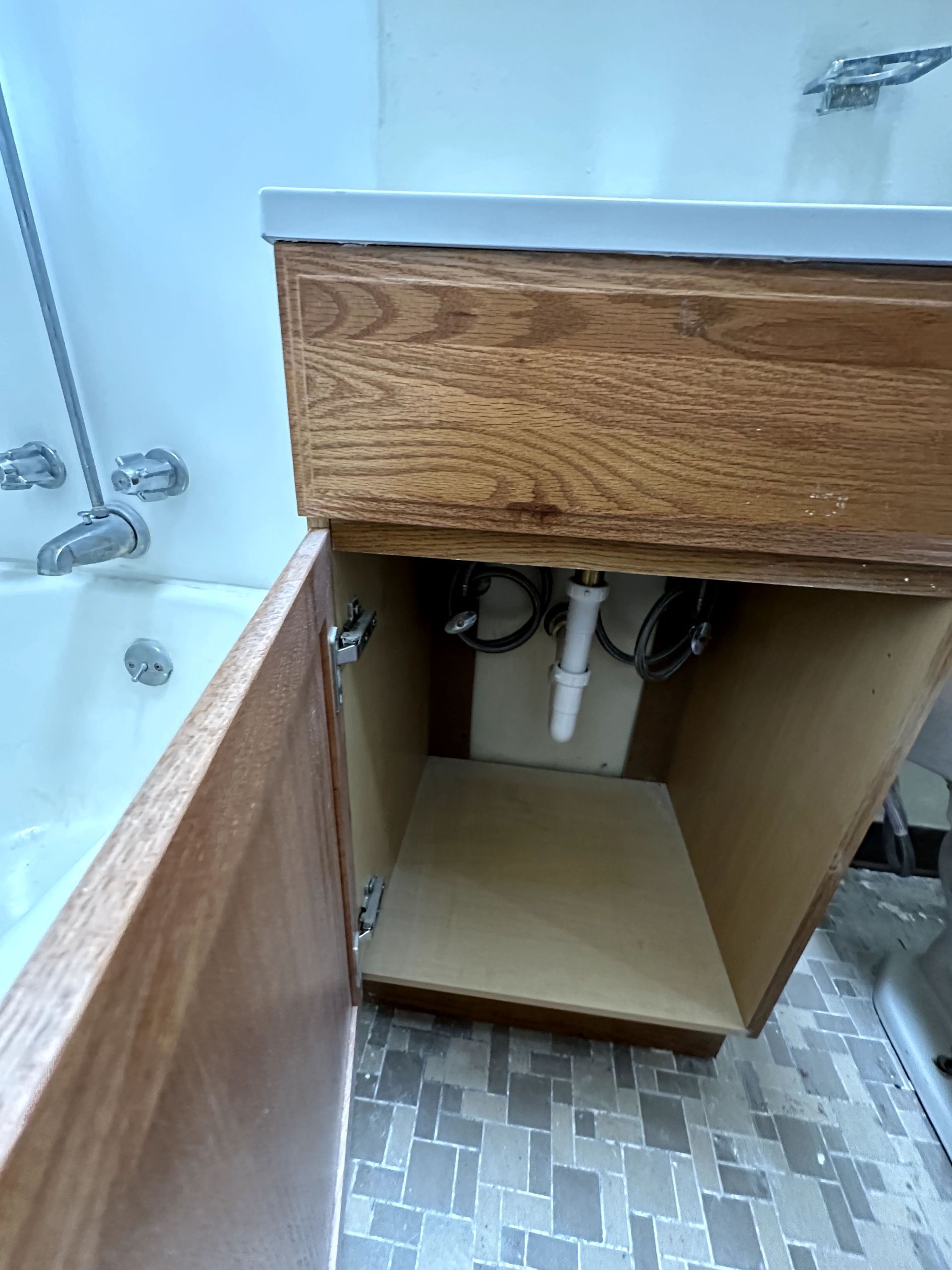 An after shot of a bathroom in a hoard cleanup in Pittsburgh, PA by Kingdom Bio Recovery & Restoration