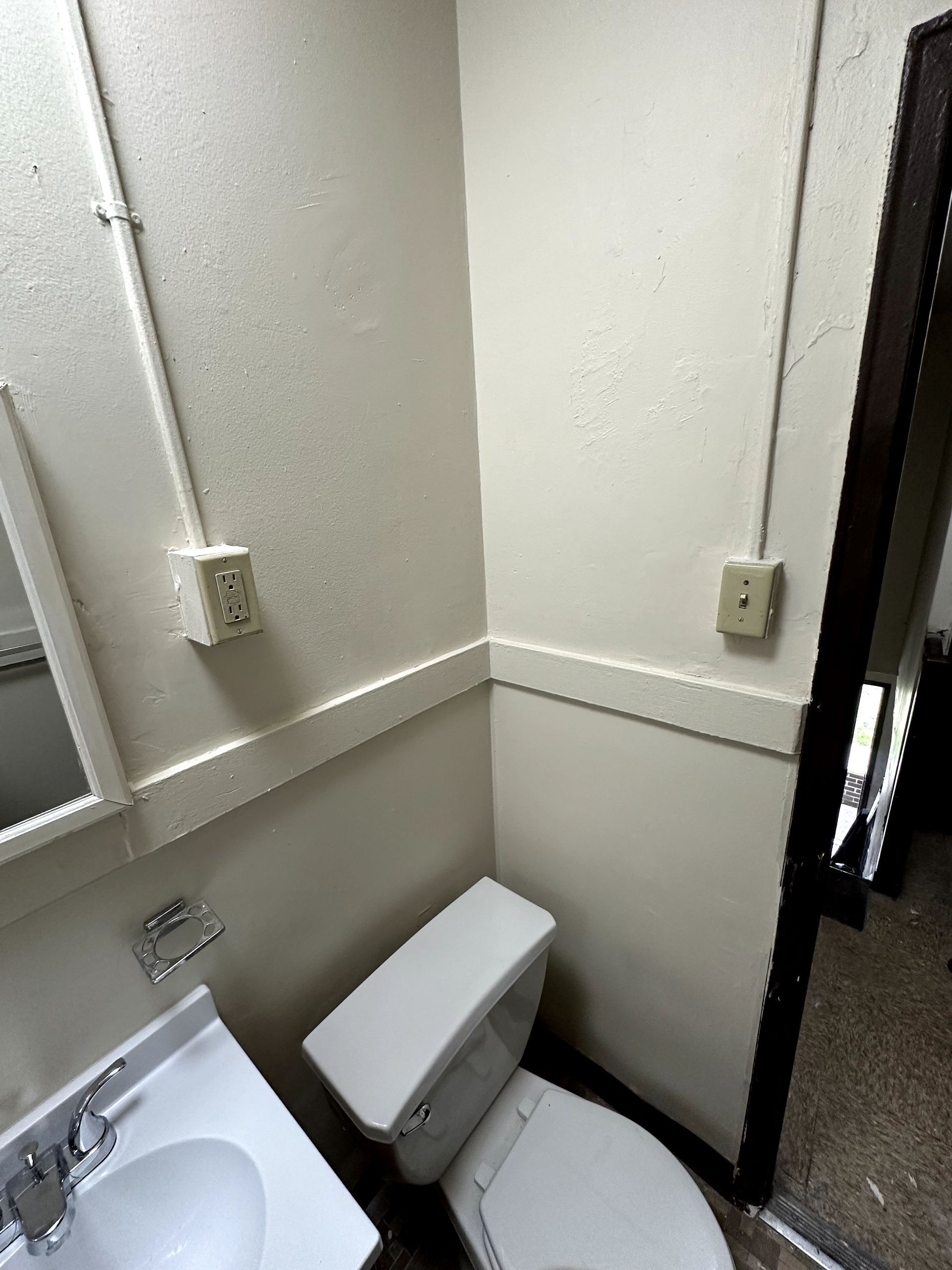 An after shot of a bathroom in a hoard cleanup in Pittsburgh, PA by Kingdom Bio Recovery & Restoration